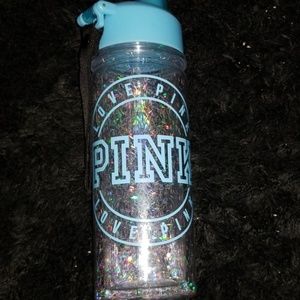 Pink water bottle